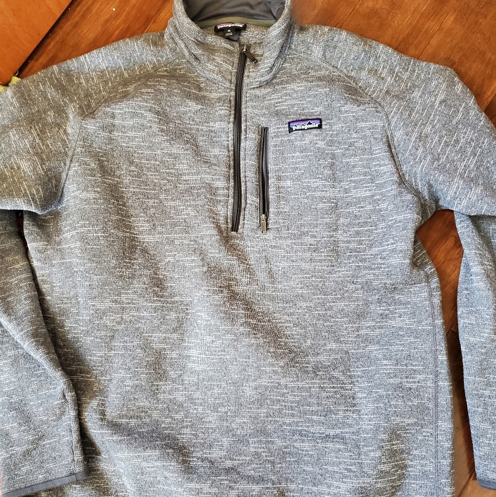 Mens Patagonia fleece pull over